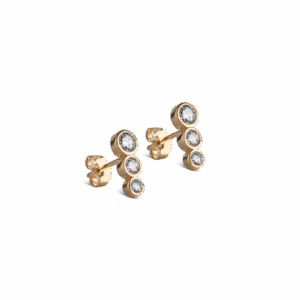 Trinity ørestikker - Clear CZ