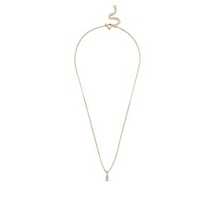 Twin halskæde - Clear CZ