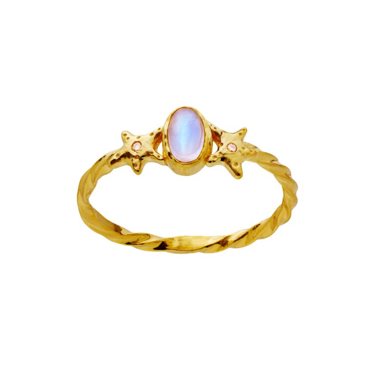 Ula ring - forgyldt