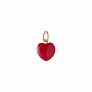 Valentine vedhæng - forgyldt