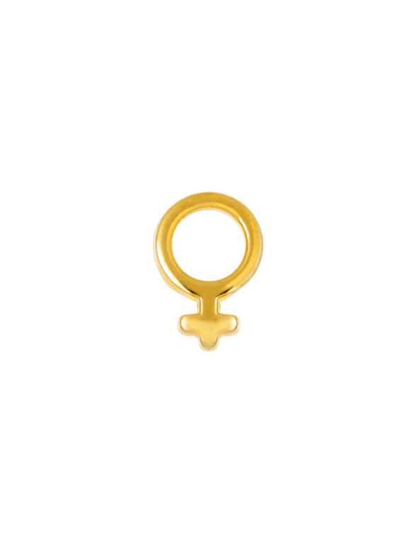 Venus ørering - forgyldt