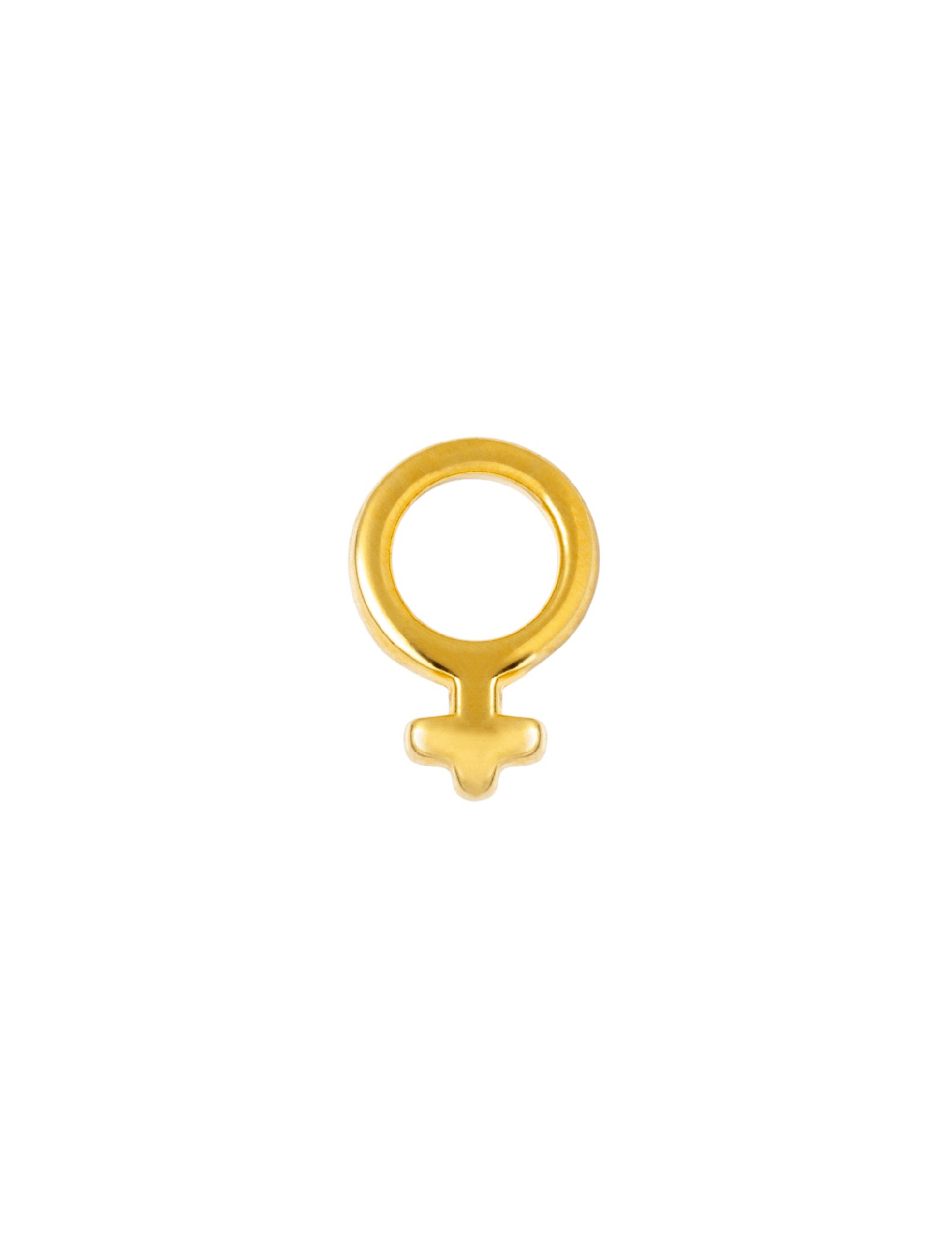 Venus ørering - forgyldt