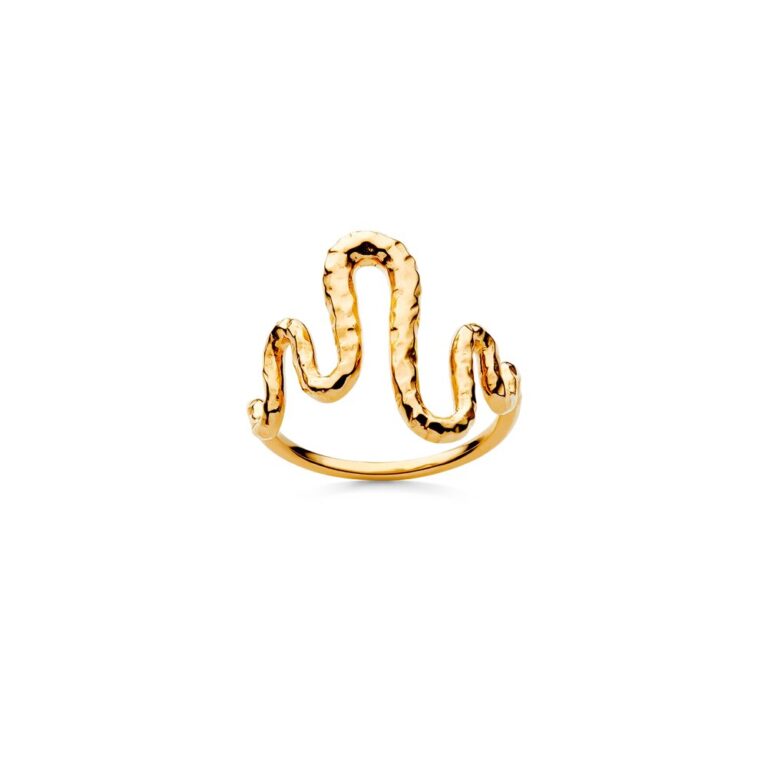 Viva ring - forgyldt