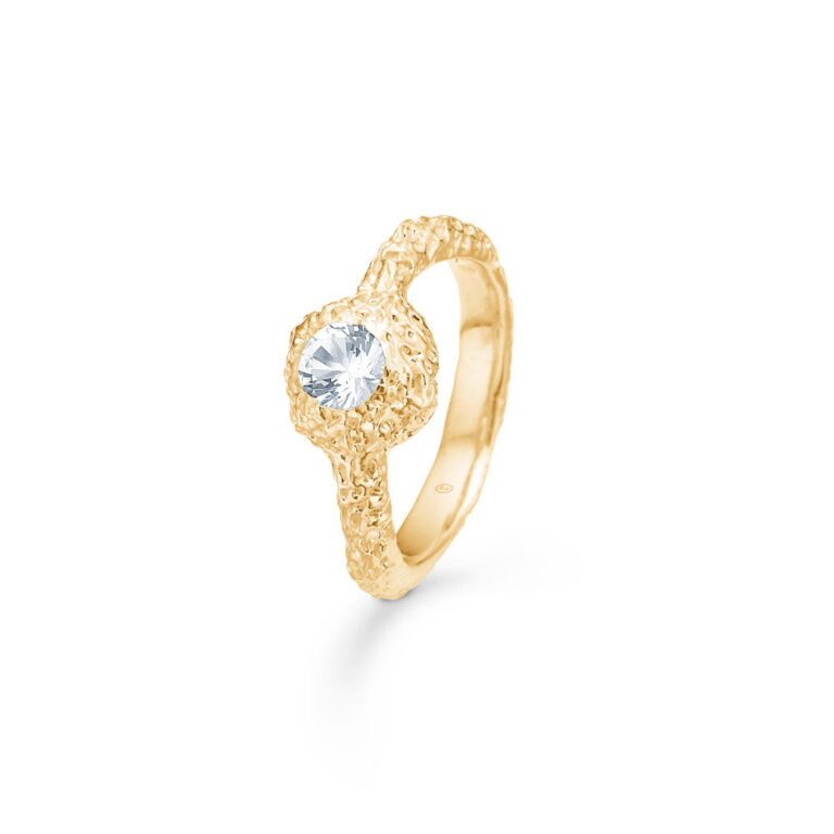 Wild Cliff ring - forgyldt