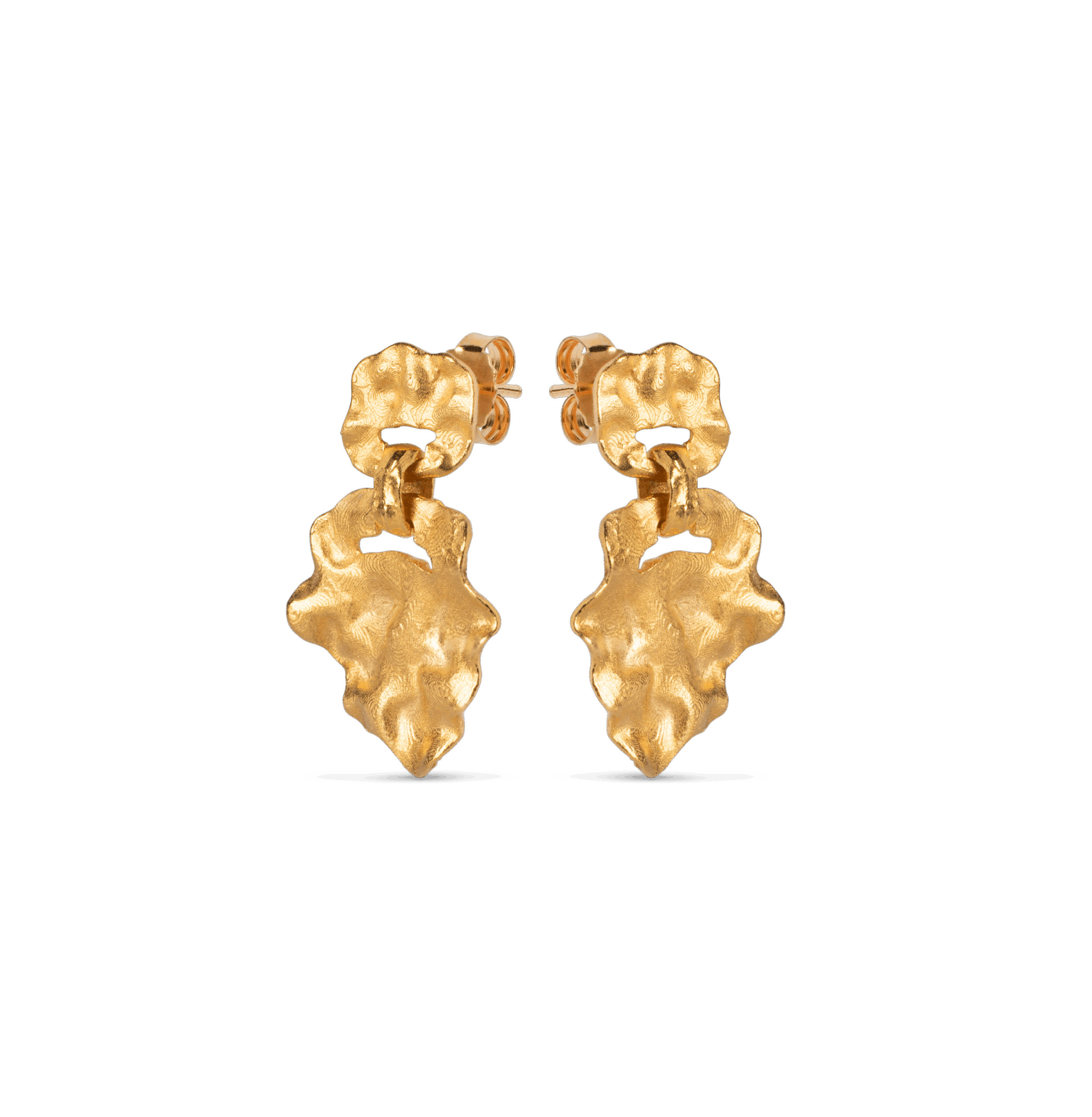 Windy Small øreringe - forgyldt