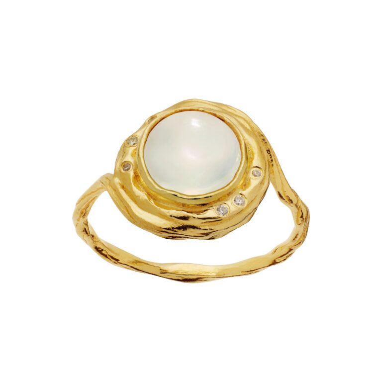 Zahra ring - forgyldt