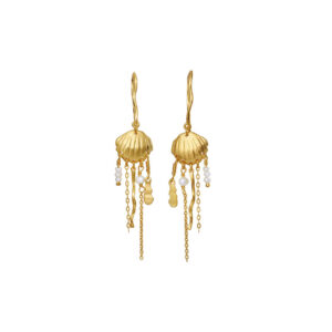 Zale hængeøreringe - forgyldt